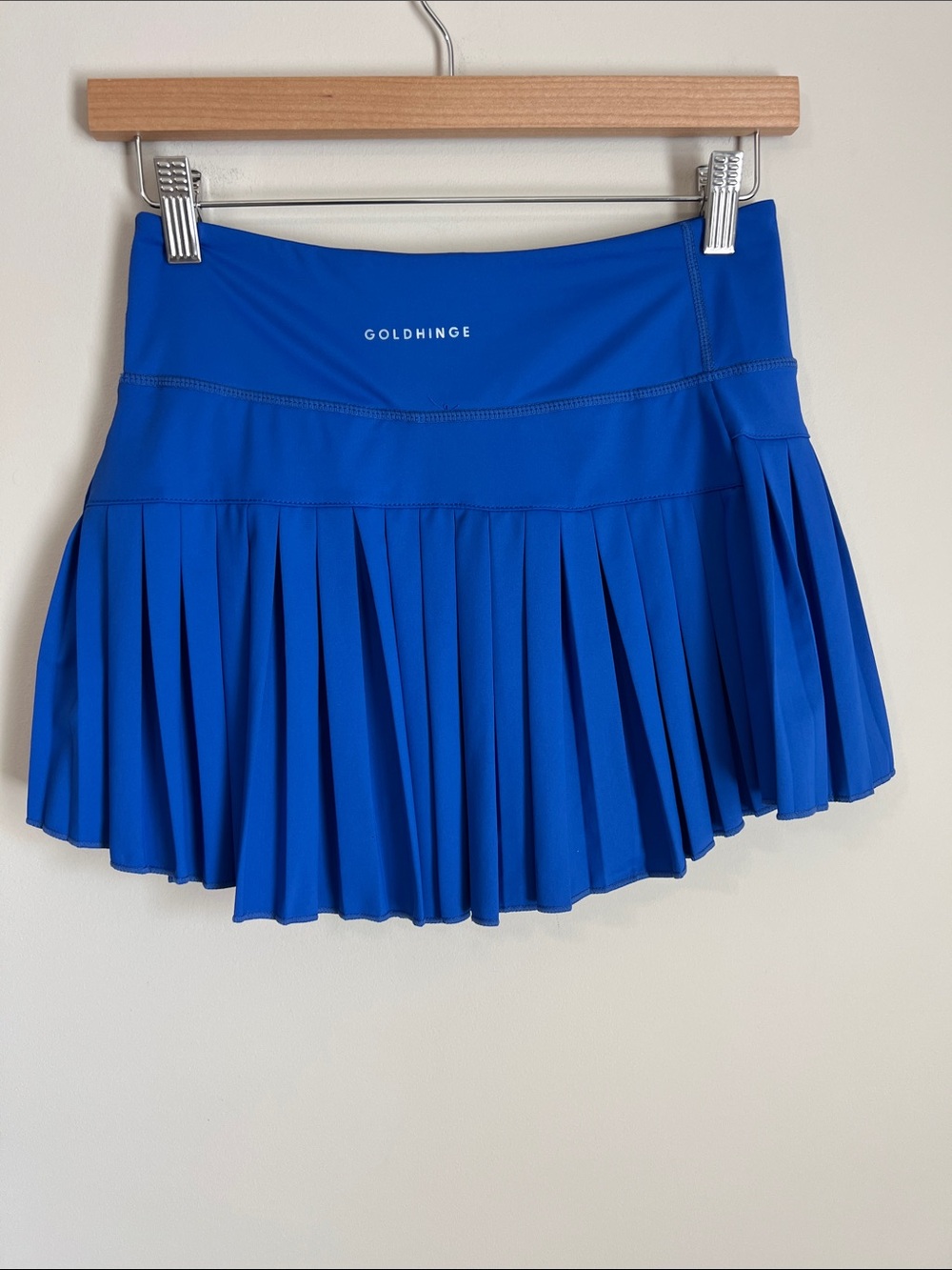 Goldhinge Tennis Skort Skirt Royal Blue Womens Medium EUC